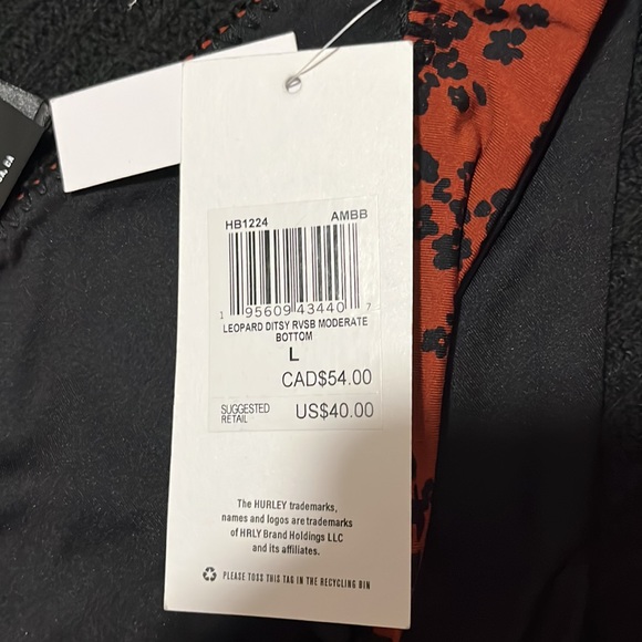 Hurley reversible bikini bottom - Picture 7 of 11